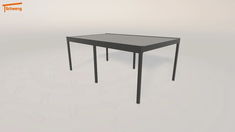 #DE Schweng Flachdachcarport C600 (ID n5x5m3) #MTG
