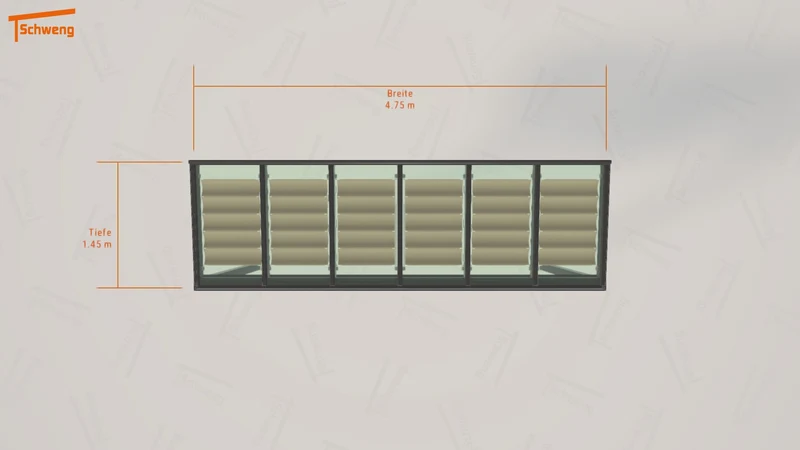 #DE Schweng Terrassenüberdachung S350 (ID v4r49p)