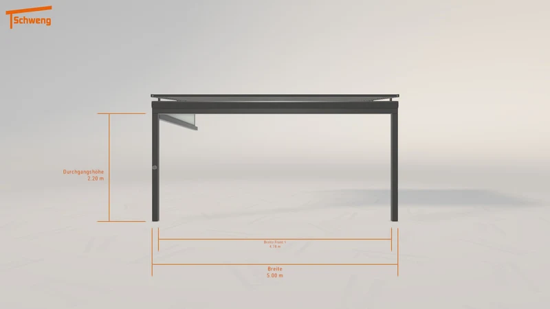 #DE Schweng Terrassenüberdachung S400 (ID 33gv8p)