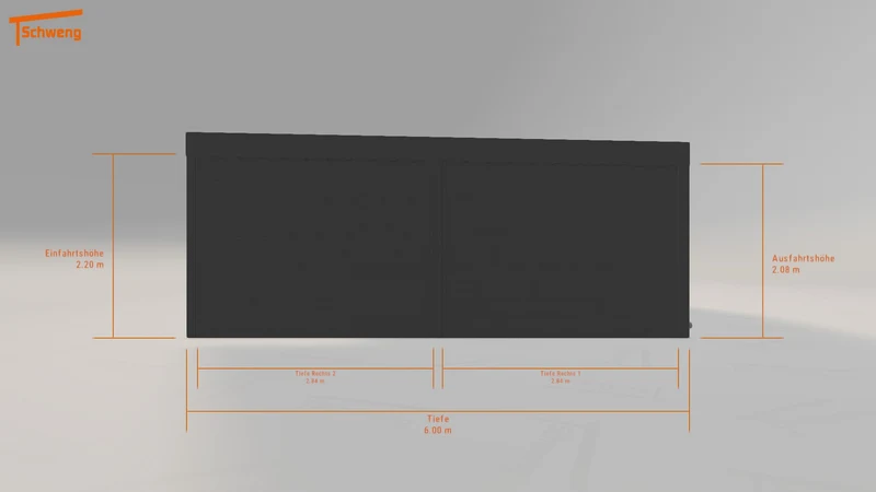 #DE Schweng Flachdachcarport C600+ (ID 85r4rw) #MTG