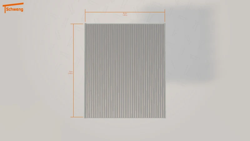 #DE Schweng Flachdachcarport C600+ (ID rjzpgk) #MTG