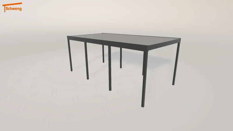 #DE Schweng Flachdachcarport C600+ (ID ygnx4b)