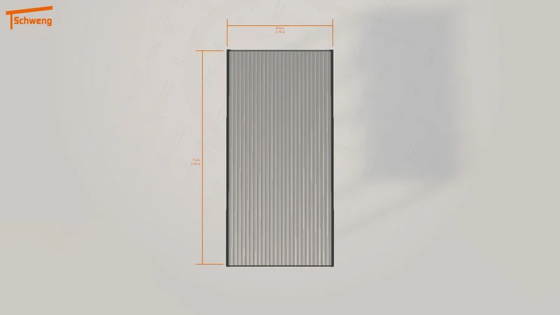 #DE Schweng Flachdachcarport C600+ (ID ygnx4b)