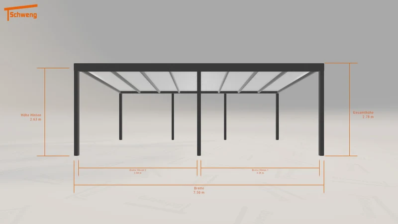 #DE Schweng Pultdachcarport S400 (ID g7gjpq) #MTG