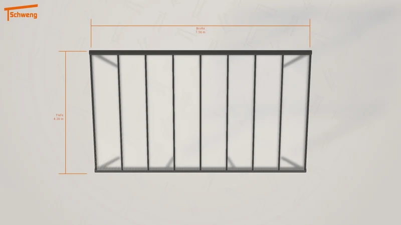 #DE Schweng Pultdachcarport S400 (ID g7gjpq) #MTG
