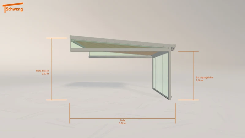 #DE Schweng Terrassenüberdachung S400 (ID k2ybrp)