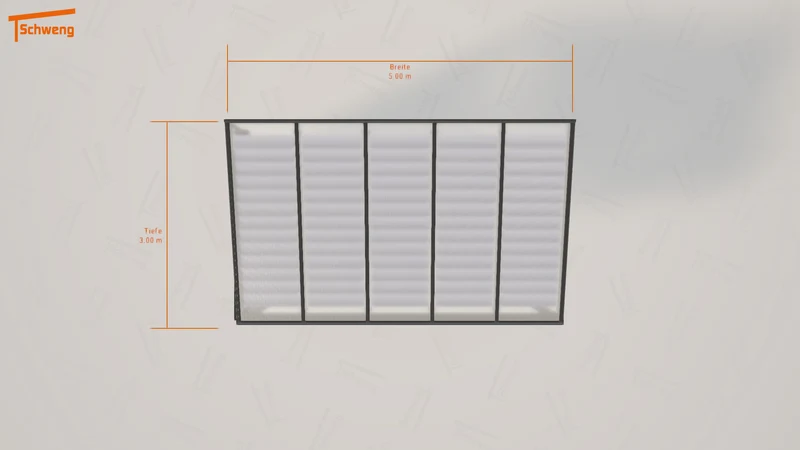 #DE Schweng Terrassenüberdachung S350 (ID 42gdy9)