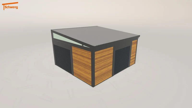 #DE Schweng Pultdachcarport S400 (ID k23xwb) #MTG