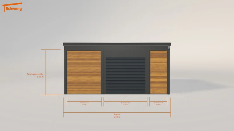 #DE Schweng Pultdachcarport S400 (ID k23xwb) #MTG
