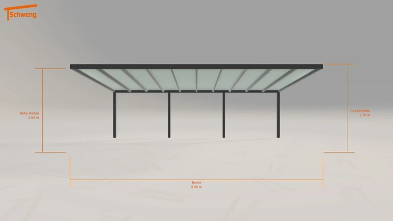 #DE Schweng Pultdachcarport S400 (ID bk8wb5)