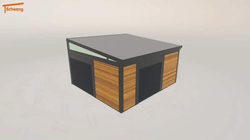 #DE Schweng Pultdachcarport S400 (ID dvwprm) #MTG