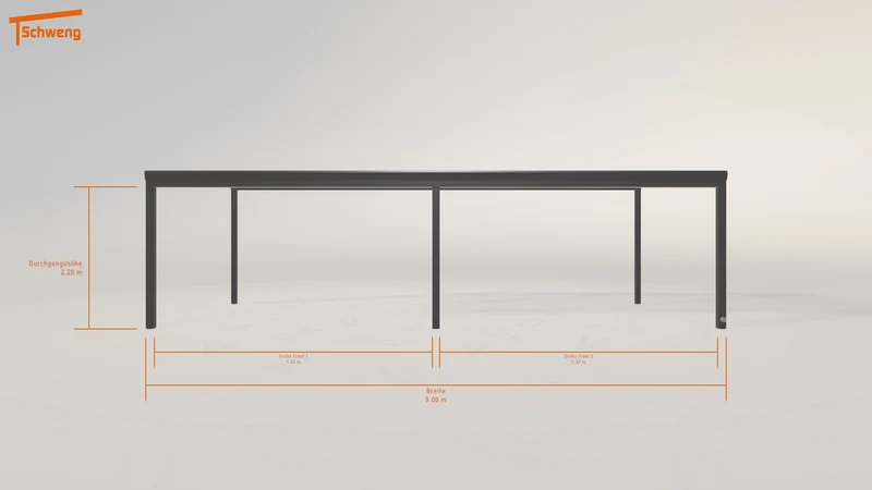 #DE Schweng Terrassenüberdachung S400 (ID w3n3nb)