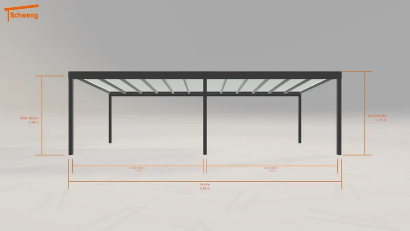 #DE Schweng Terrassenüberdachung S400 (ID w3n3nb)