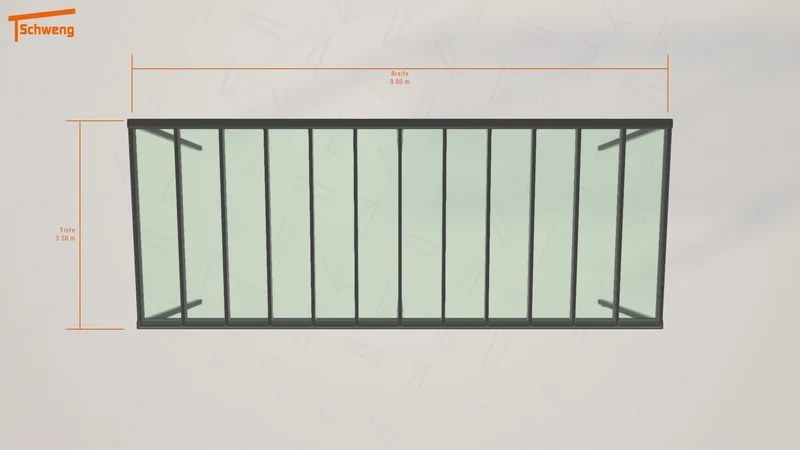 #DE Schweng Terrassenüberdachung S400 (ID w3n3nb)