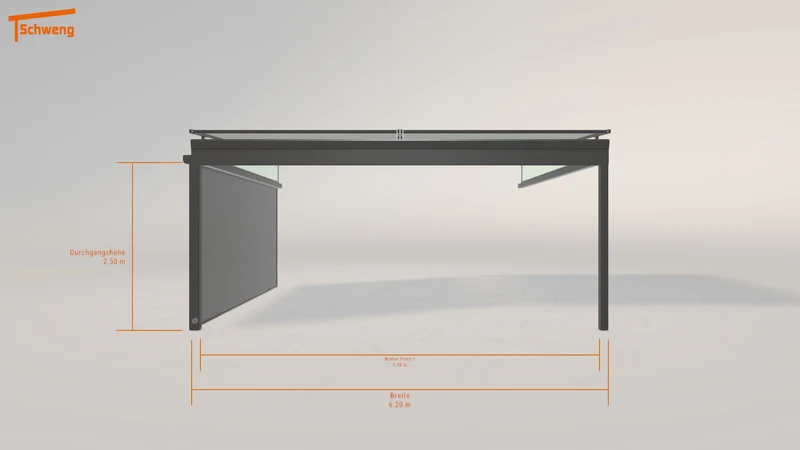 #DE Schweng Terrassenüberdachung S400 (ID ygk4mk)