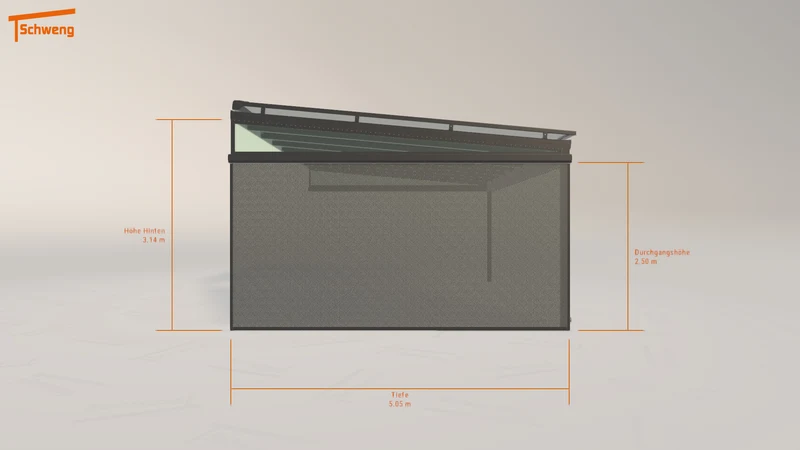 #DE Schweng Terrassenüberdachung S400 (ID ygk4mk)