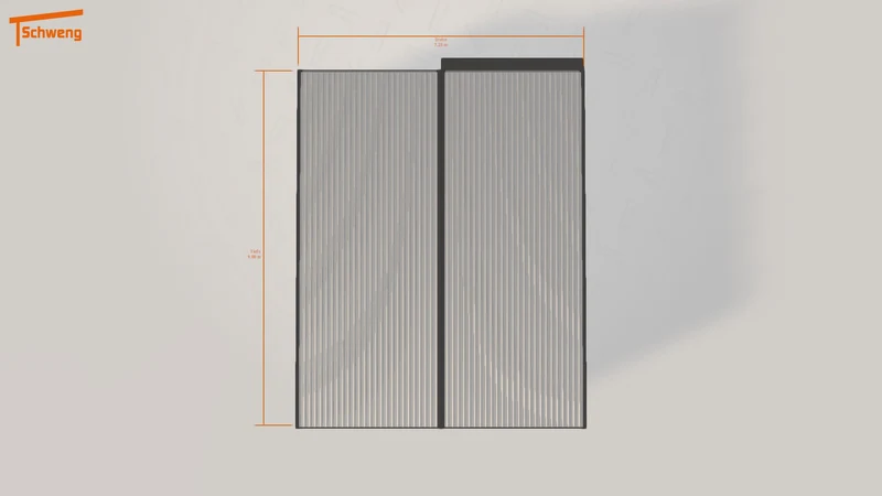 #DE Schweng Flachdachcarport C600+ (ID 9wdb45)