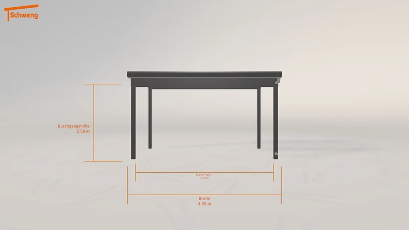 #DE Schweng Terrassenüberdachung S400 (ID 2qg74j)