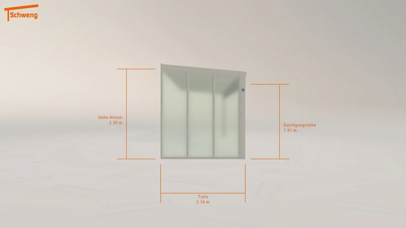 #DE Schweng Terrassenüberdachung S350 (ID x7krq8)