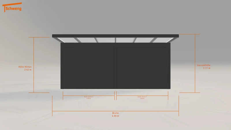 #DE Schweng Pultdachcarport S400 (ID dvwy87) #MTG