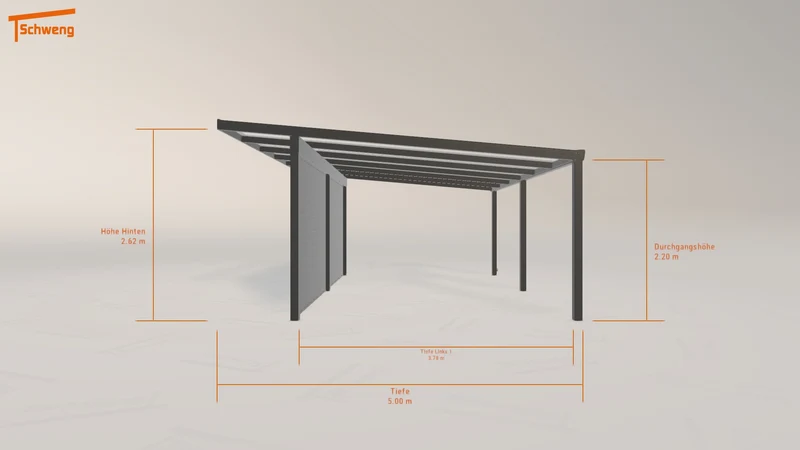 #DE Schweng Pultdachcarport S400 (ID dvwy87) #MTG