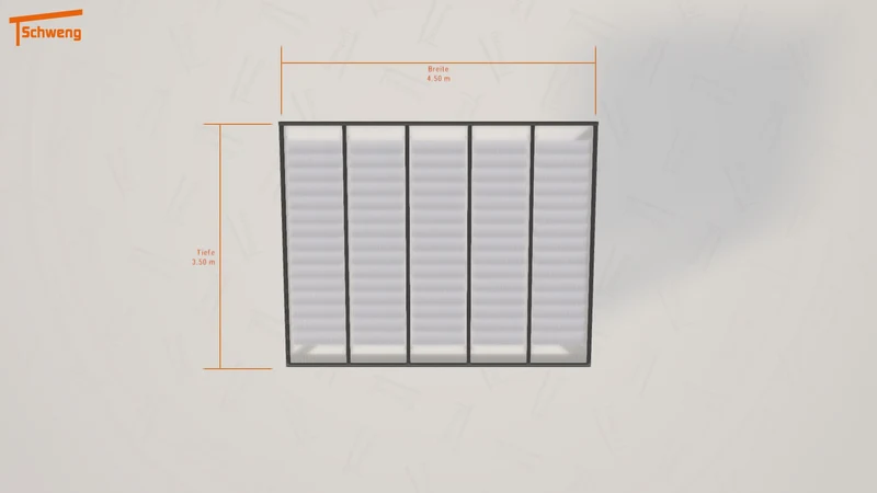 #DE Schweng Terrassenüberdachung S350 (ID g7bx8q)