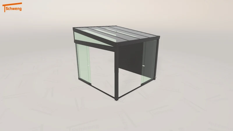 #DE Schweng Terrassenüberdachung S400 (ID jj3bdq)