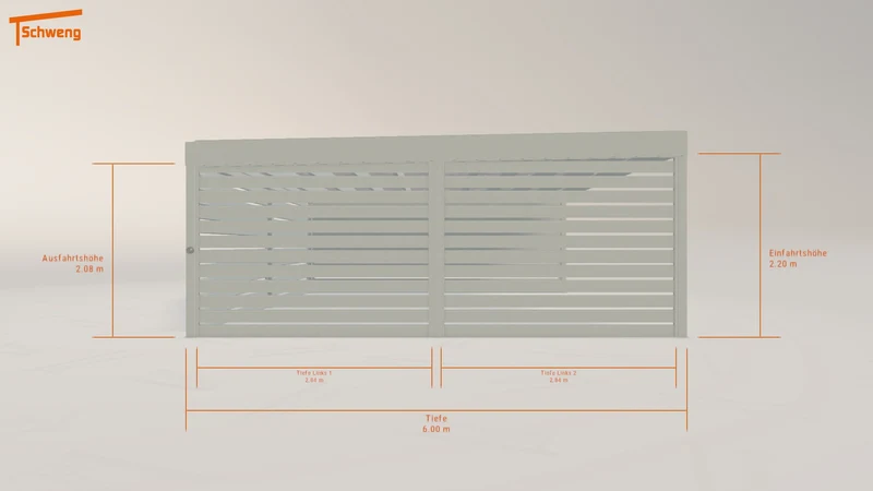 #AT Schweng Flachdachcarport C600+ (ID k23p8p) #MTG