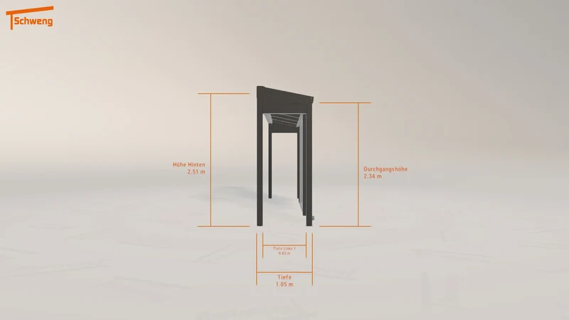 #DE Schweng Terrassenüberdachung S350 (ID v4dnkp)