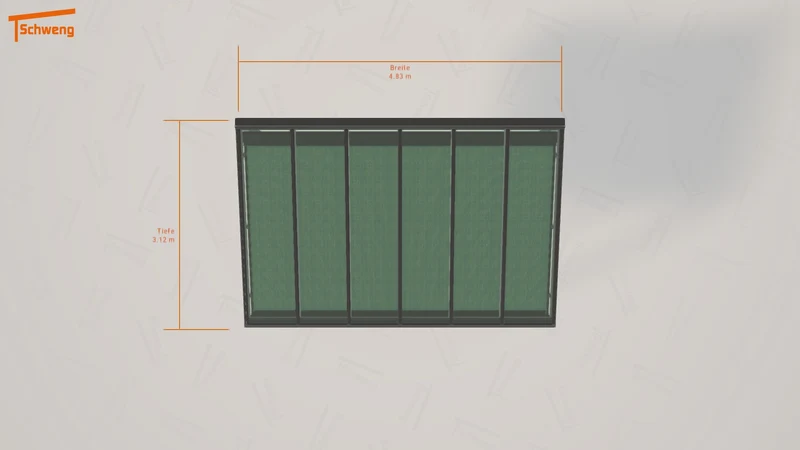 #DE Schweng Terrassenüberdachung S350 (ID bk8mnq)