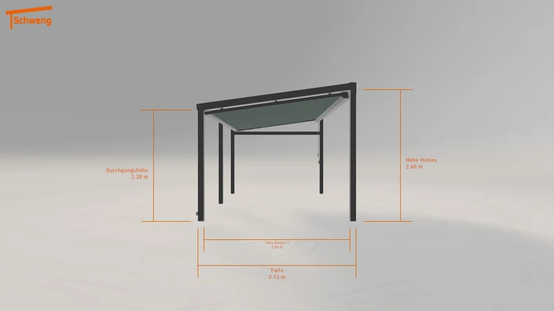 #DE Schweng Terrassenüberdachung S350 (ID w3rkg4)