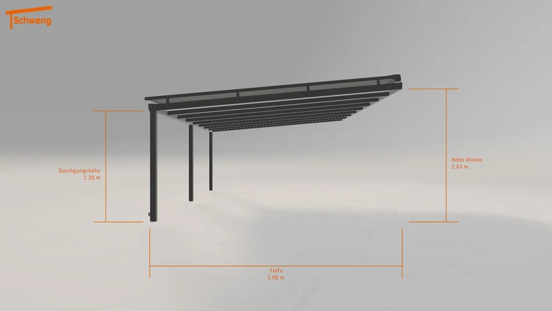 #DE Schweng Terrassenüberdachung S400 (ID jj3yb7)