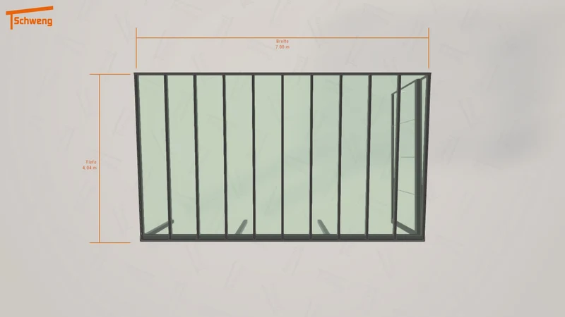 #DE Schweng Terrassenüberdachung S400 (ID g7gjgq)