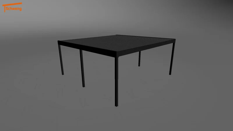 #AT Schweng Flachdachcarport C600 (ID pbjxj7)