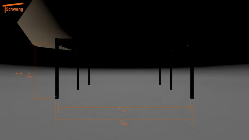 #AT Schweng Flachdachcarport C600 (ID pbjxj7)