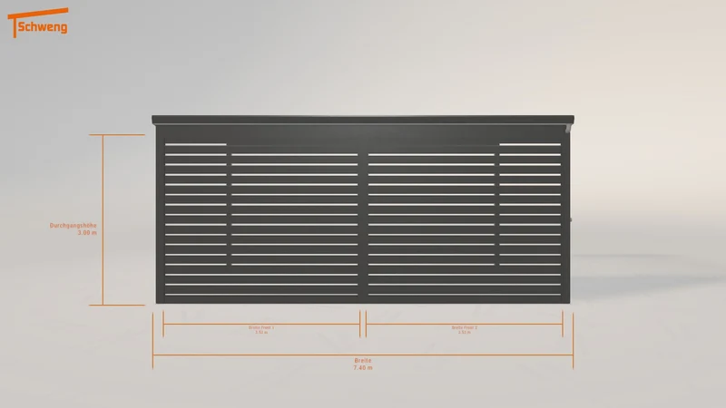 #DE Schweng Pultdachcarport S400 (ID rj37n9) #MTG