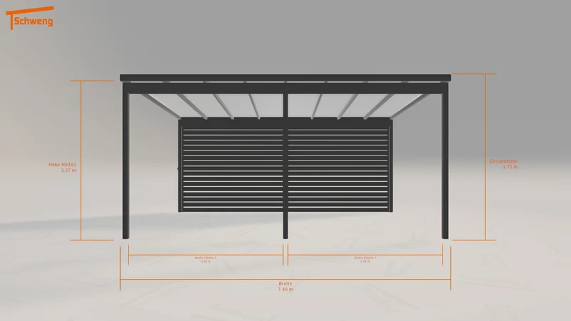 #DE Schweng Pultdachcarport S400 (ID rj37n9) #MTG
