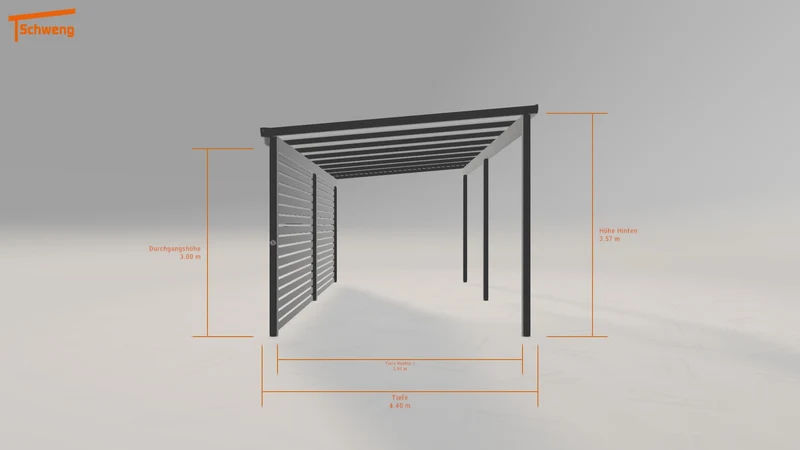 #DE Schweng Pultdachcarport S400 (ID rj37n9) #MTG