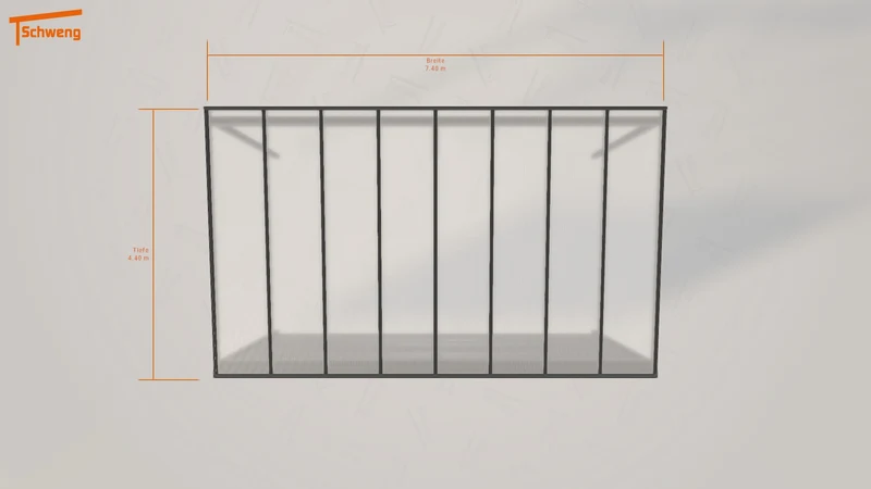 #DE Schweng Pultdachcarport S400 (ID rj37n9) #MTG