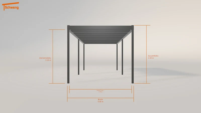 #DE Schweng Flachdachcarport C600 (ID dvwjnb) #MTG
