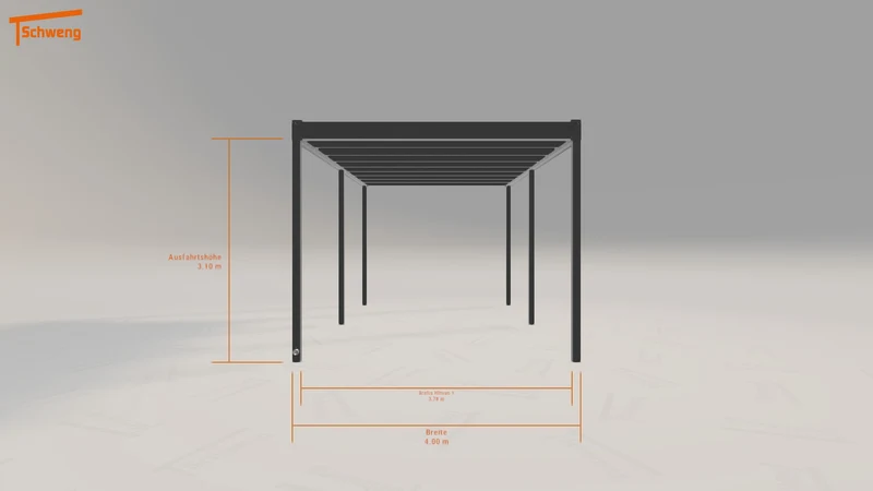 #DE Schweng Flachdachcarport C600 (ID dvwjnb) #MTG