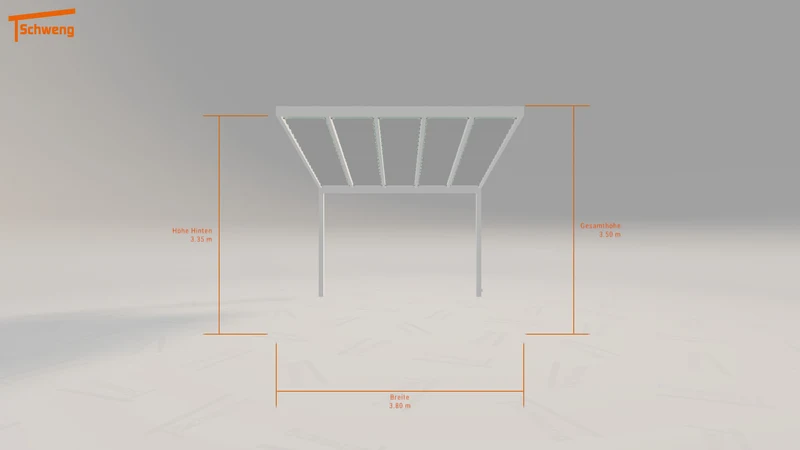 #DE Schweng Terrassenüberdachung S400 (ID 33gqd9)