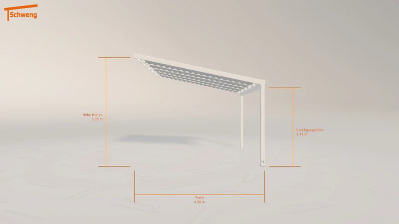 #DE Schweng Terrassenüberdachung S400 (ID 33gqd9)