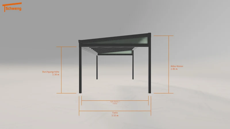 #DE Schweng Pultdachcarport S400 (ID rj3b7x) #MTG
