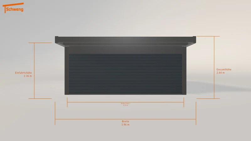 #DE Schweng Flachdachcarport C600 (ID qd3mzy) #MTG