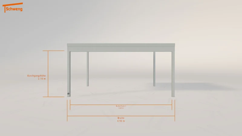 #DE Schweng Terrassenüberdachung S400 (ID dvwngq)