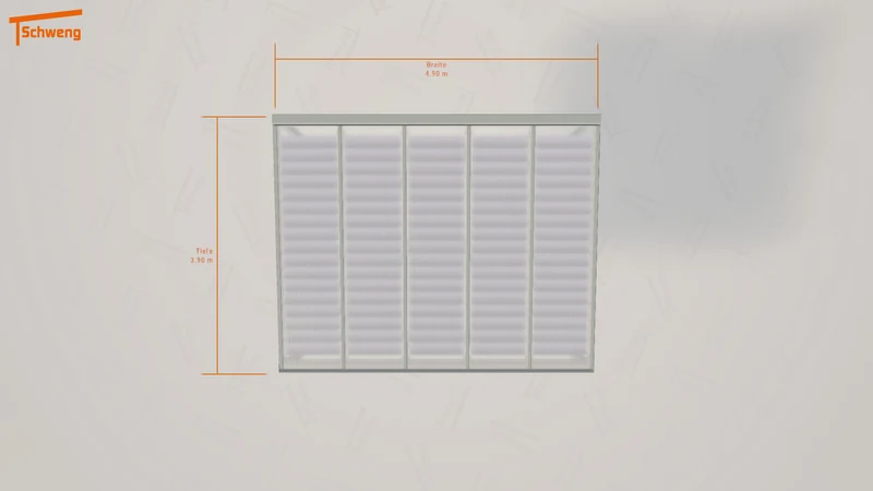 #DE Schweng Terrassenüberdachung S400 (ID dvwngq)