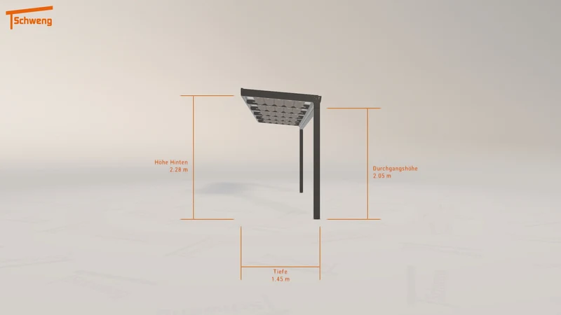 #DE Schweng Terrassenüberdachung S350 (ID 42gw8y)