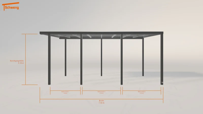 #DE Schweng Pultdachcarport S400 (ID n53mj5) #MTG