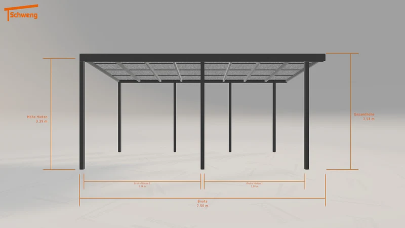 #DE Schweng Pultdachcarport S400 (ID n53mj5) #MTG